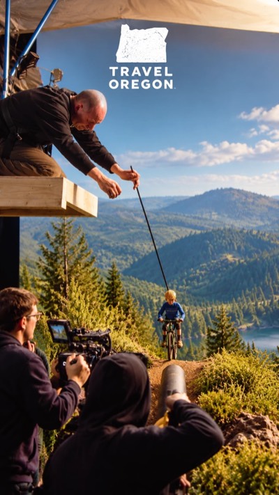 Travel Oregon: behind-the-scenes film