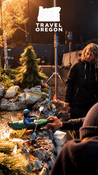 Travel Oregon: behind-the-scenes film